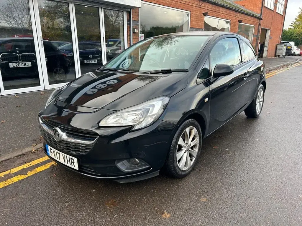 Used Vauxhall Corsa 75 HP (55 kW) 2017 Black Hatchback