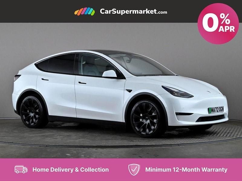 White Used 2022 Tesla Model Y Long Range AWD SUV | £32,397 - Image 1/4