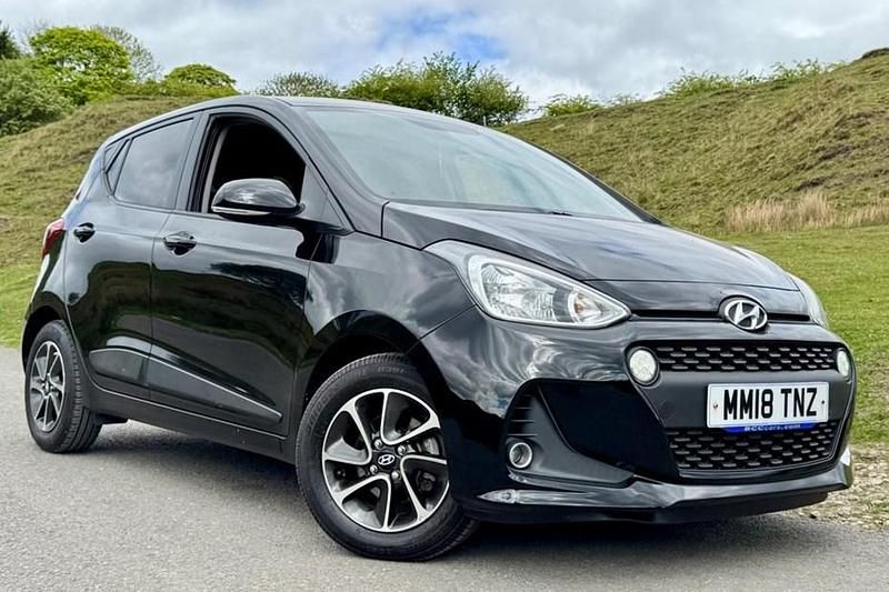 Black Used 2018 Hyundai i10 Premium Hatchback | £8,979 (Good price) - Image 1/1