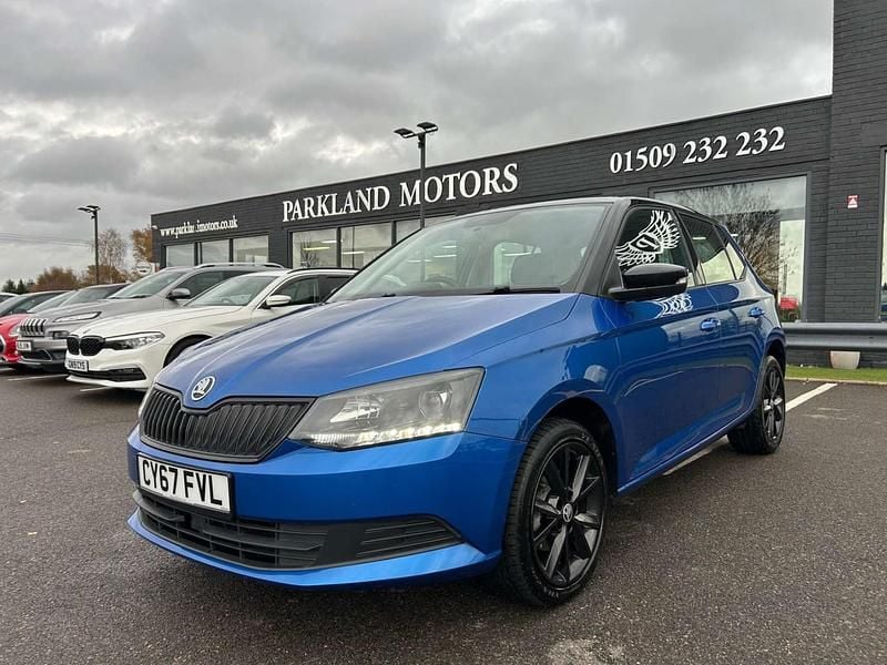 Used Skoda Fabia Colour Edition 2017 Blue Hatchback