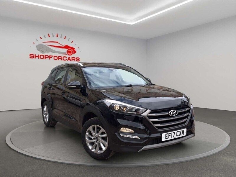 Black Used 2017 Hyundai Tucson SE SUV | £8,250 (Fair price) - Image 1/4
