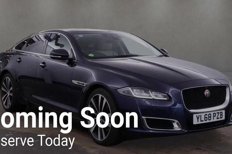 Used Jaguar XJ S 300 HP (220 kW) 2018 Blue Sedan