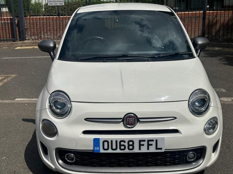 Used Fiat 500 S 69 HP (50 kW) 2018 White Hatchback