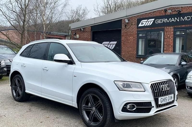 Used Audi Q5 S-line plus 190 HP (139 kW) 2015 White SUV