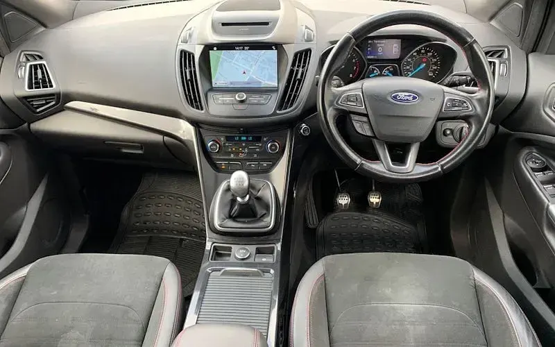 Used Ford Kuga ST-Line 150 HP (110 kW) 2017 Grey SUV