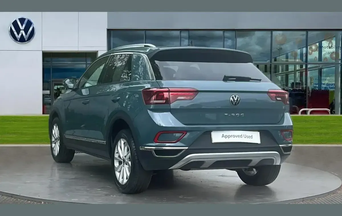 Used VW T-Roc Style 150 HP (110 kW) 2025 Blue SUV