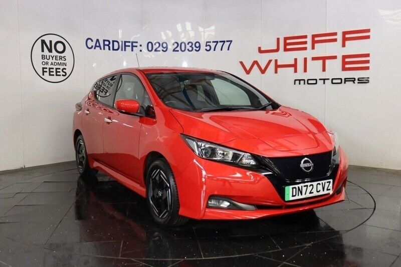 Red Used 2022 Nissan Leaf Acenta Hatchback | £11,488 (Fair price) - Image 1/4