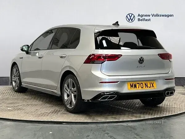 Used VW Golf VII R-line 150 HP (110 kW) 2020 Silver Hatchback