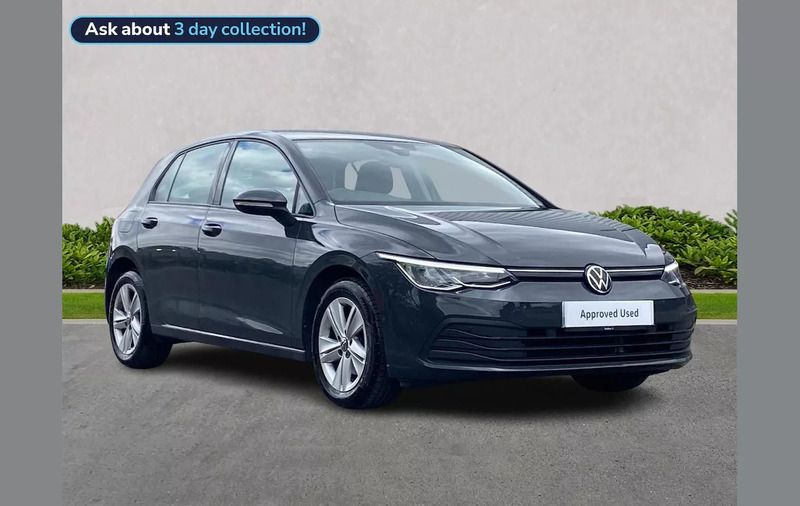 Grey Used 2021 VW Golf VIII Life Hatchback | £15,999 (Good price) - Image 1/4