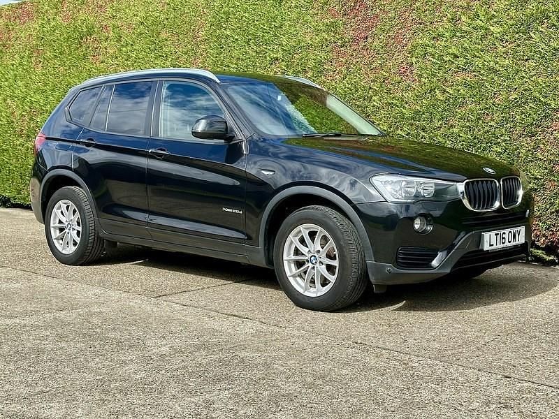 Black sapphire metallic paint Used 2016 BMW X3 Impressive SUV | £10,495 (Good price) - Image 1/3