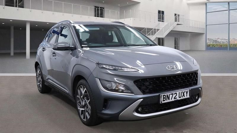 Grey Used 2022 Hyundai Kona Premium SUV | £10,250 (Good price) - Image 1/4