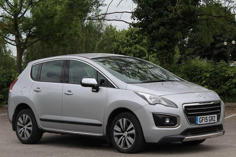 Silver Used 2015 Peugeot 3008 Active SUV | £5,990 (Fair price) - Image 1/4
