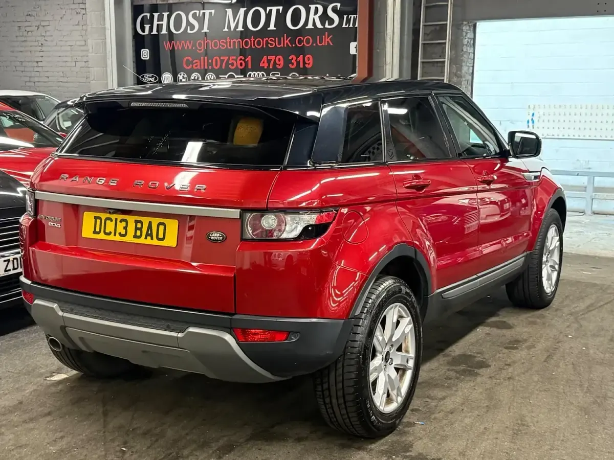 Used Land Rover Range Rover evoque Pure 150 HP (110 kW) 2013 Red SUV