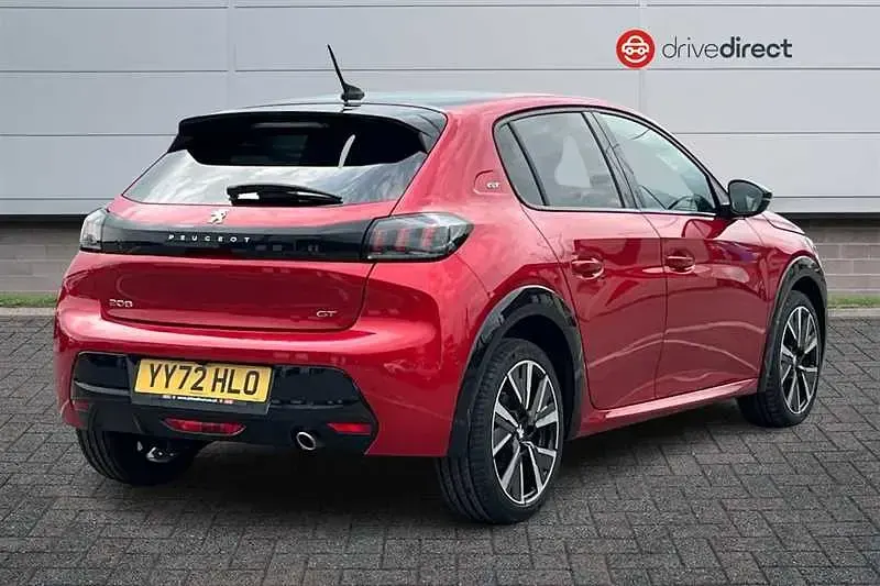 Used Peugeot 208 GTi 100 HP (73 kW) 2022 Red Hatchback