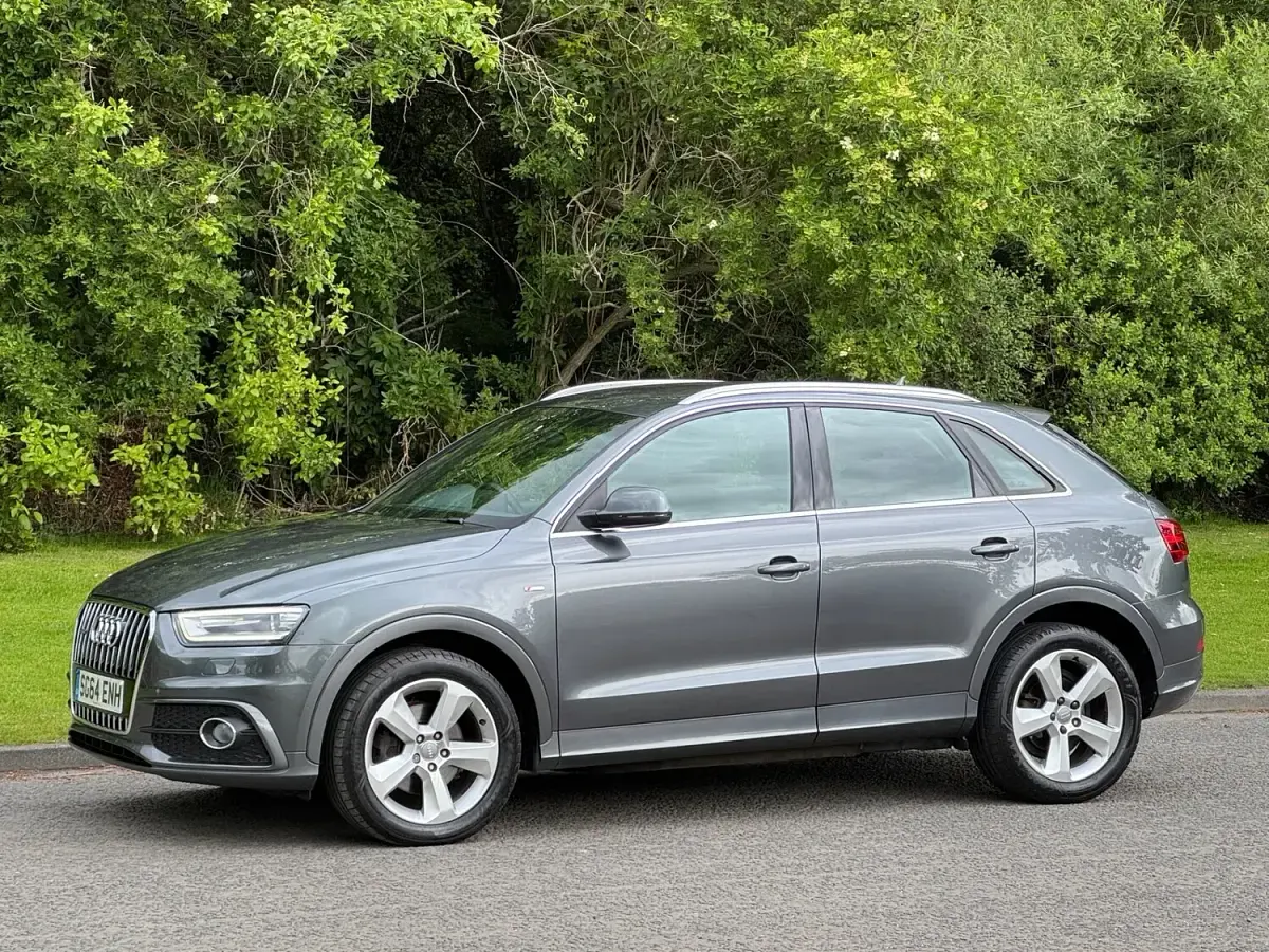 Used Audi Q3 S-Line 177 HP (130 kW) 2014 Grey metallic SUV