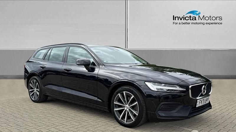 Black Used 2021 Volvo V60 Momentum Estate | £22,599 (Good price) - Image 1/4