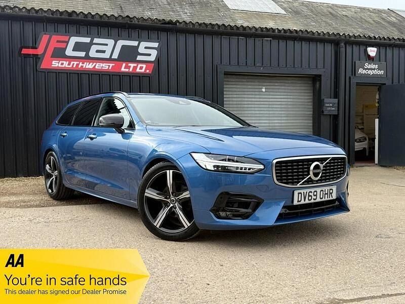 Used Volvo V90 R-Design 190 HP (139 kW) 2019 Blue Estate