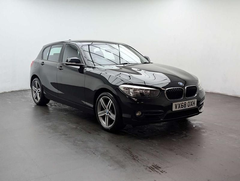 Used BMW 118 Sport Line 136 HP (100 kW) 2018 Black Hatchback