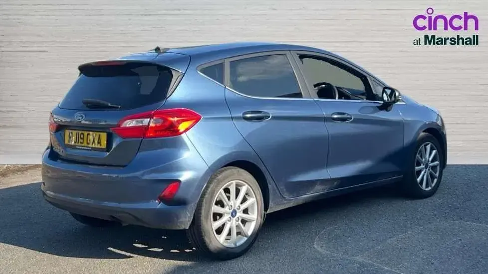Used Ford Fiesta Titanium 100 HP (73 kW) 2019 Blue Hatchback