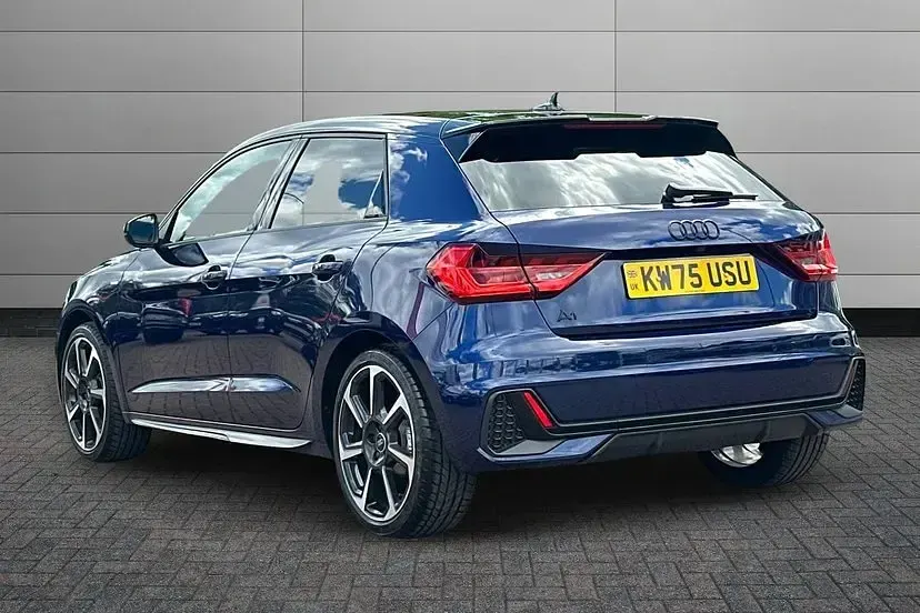 Used Audi A1 Sportback Black Edition 148 HP (108 kW) 2026 Navarra blue Hatchback