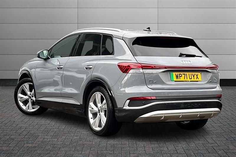Used Audi Q4 e-tron S-Line 150 kW (204 HP) 2022 Pebble grey SUV