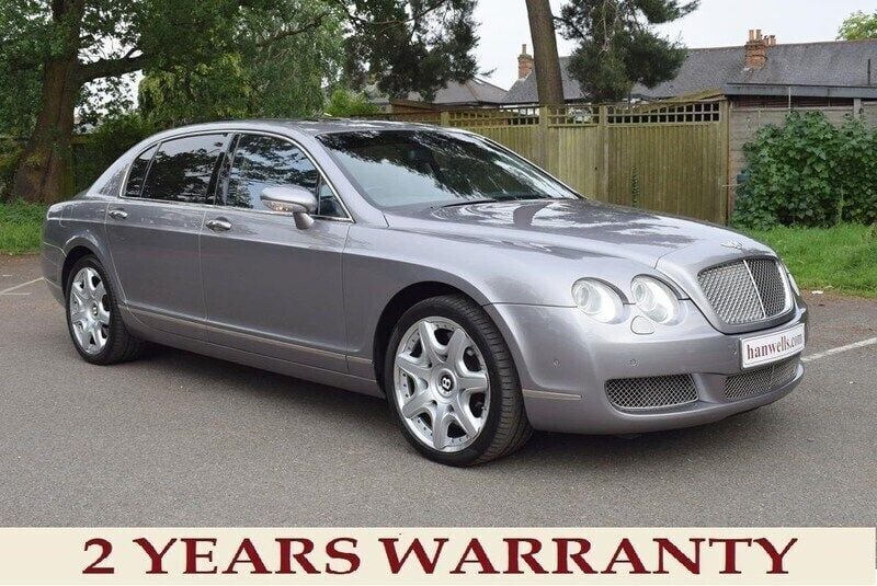 Silver Used 2008 Bentley Continental Flying Spur Mulliner Sedan | £19,650 (Expensive) - Image 1/4