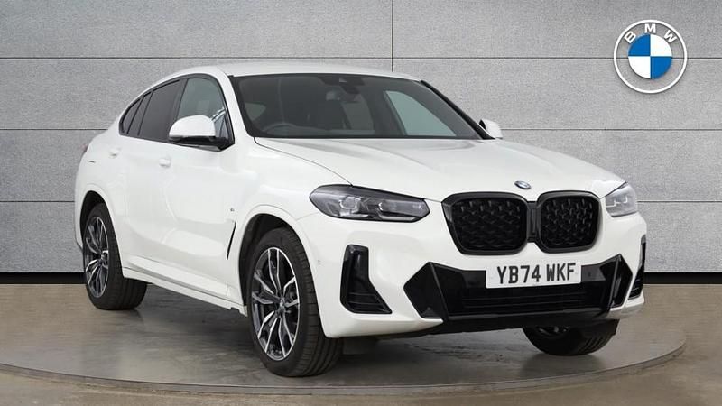 White Used 2024 BMW X4 M Sport SUV | £46,000 (Fair price) - Image 1/4