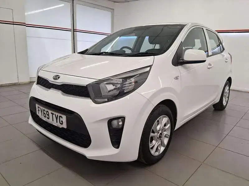 Used Kia Picanto 66 HP (48 kW) 2019 White Hatchback