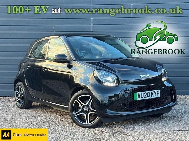 Black Used 2020 Smart ForFour Electric Drive Premium Hatchback | £7,199 (Fair price) - Image 1/3