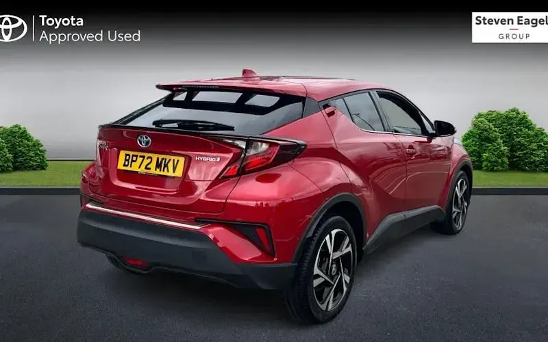 Used Toyota C-HR Design 122 HP (89 kW) 2023 Red SUV