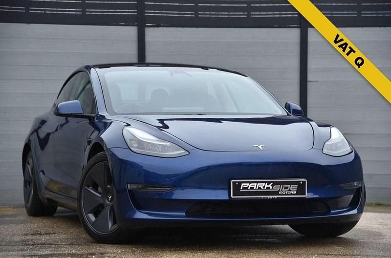 Used Tesla Model 3 254 kW (346 HP) 2020 Blue Sedan