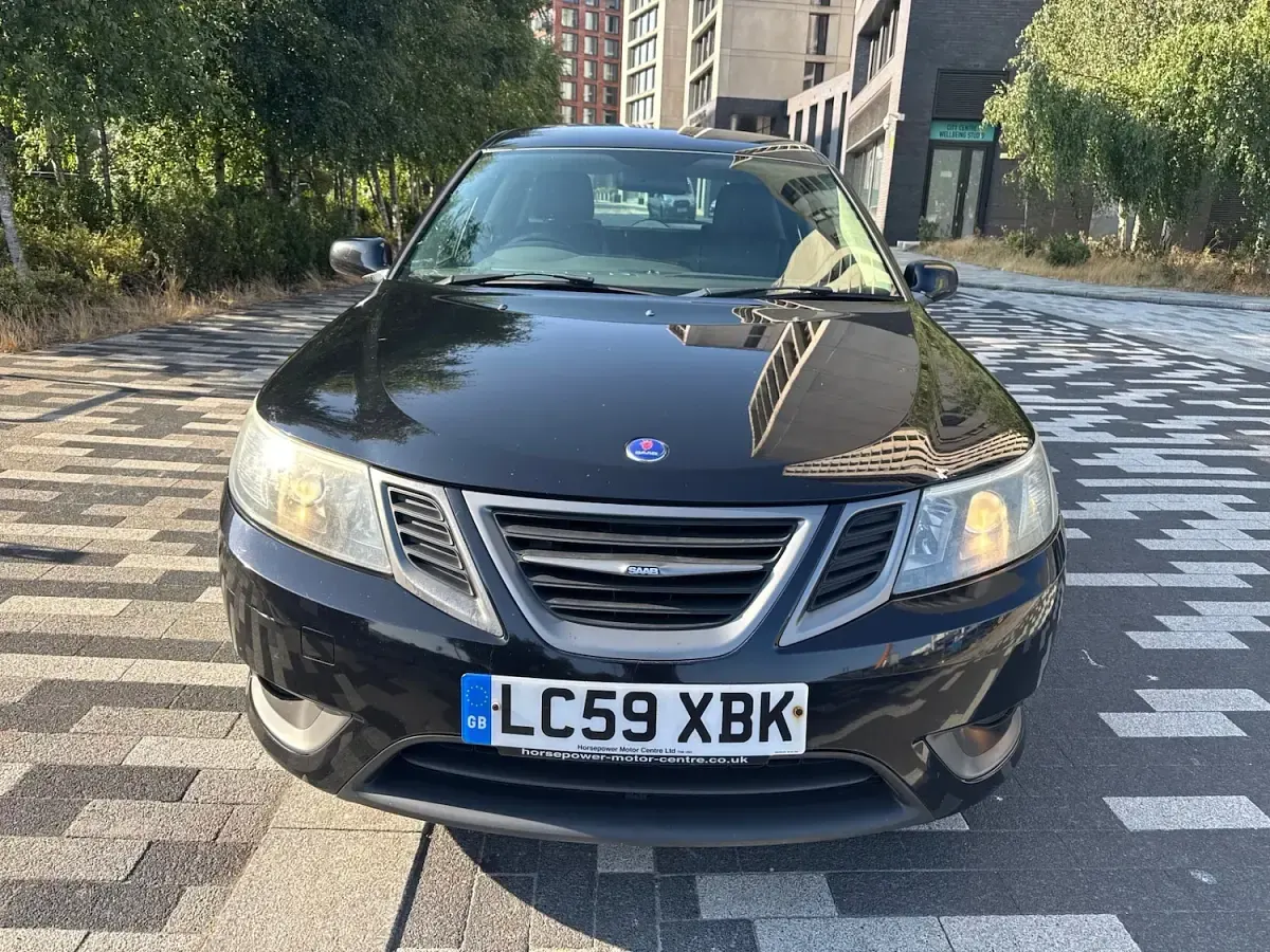 Used Saab 9-3 147 HP (108 kW) 2009 Black Estate
