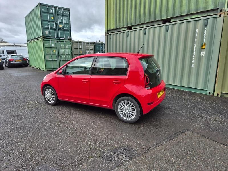 Begagnad VW up! move up! 60 HK (44 kW) 2017 Röd Halvkombi