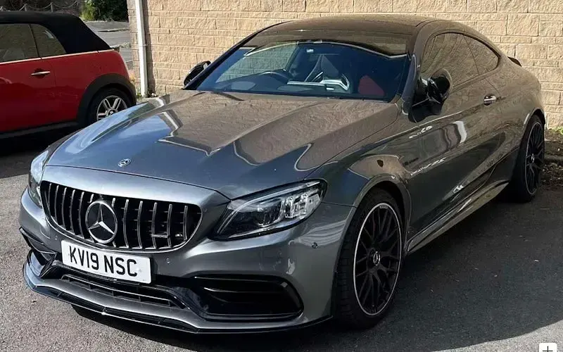 Used Mercedes C63S AMG Premium Plus 510 HP (375 kW) 2019 Grey Coupe