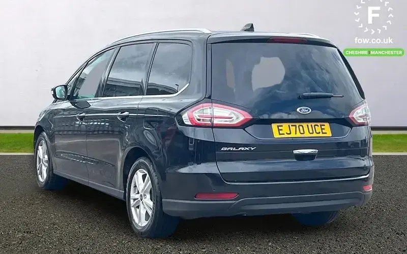 Used Ford Galaxy Titanium 150 HP (110 kW) 2019 Black MPV