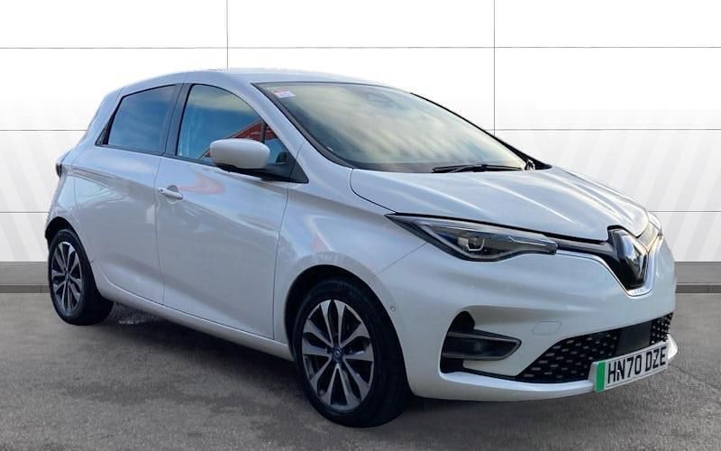 White Used 2020 Renault Zoe GT-Line Hatchback | £8,299 (Fair price) - Image 1/4