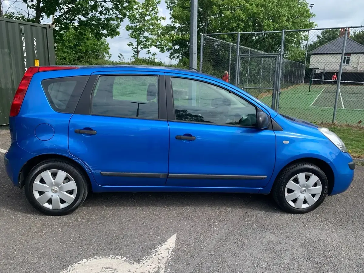 Used Nissan Note S 87 HP (63 kW) 2007 Blue Hatchback