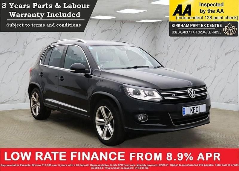 Black Used 2016 VW Tiguan R-line Edition SUV | £12,895 (Super price) - Image 1/4