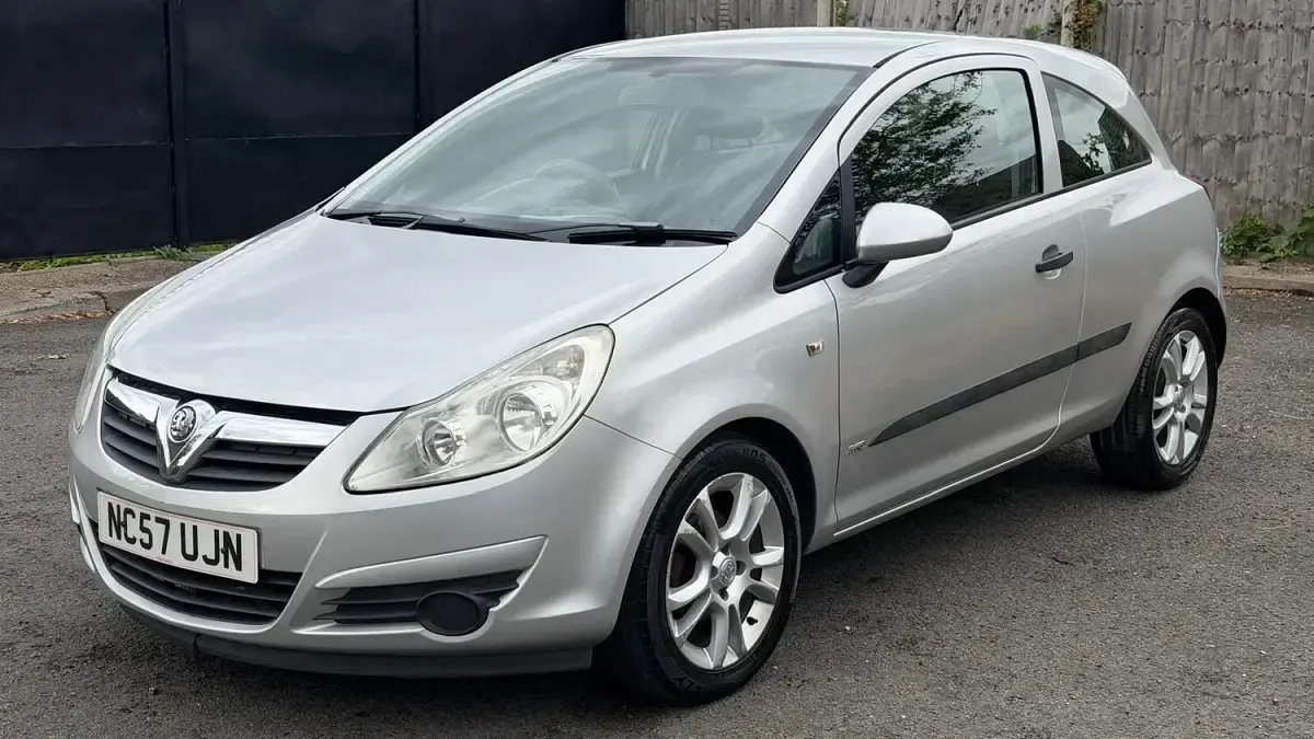 Used Vauxhall Corsa 2008 Silver Hatchback