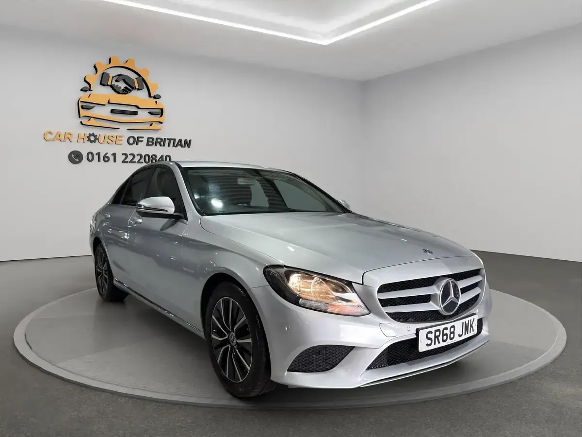 Used Mercedes C220 SE 194 HP (142 kW) 2018 Silver Sedan