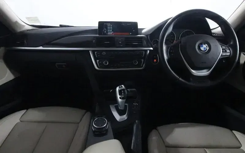 Used BMW 420 Coupé Luxury Line 190 HP (139 kW) 2015 Blue Coupe