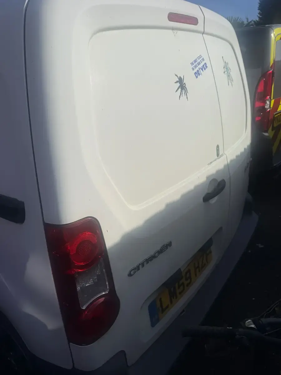 Used Citroën Berlingo 75 HP (55 kW) 2009 White MPV