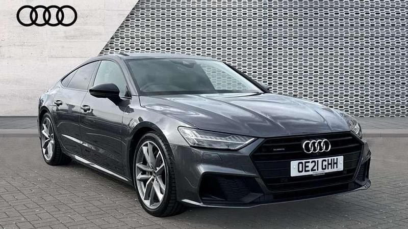 Grey Used 2021 Audi A7 Black Edition Hatchback | £38,423 - Image 1/4