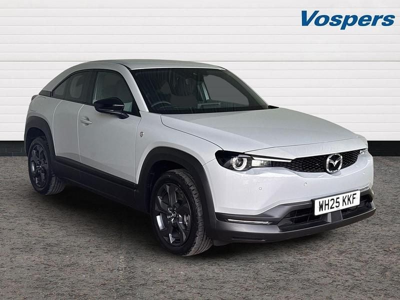 White New 2025 Mazda MX30 Prime-Line SUV | £20,950 (Fair price) - Image 1/3