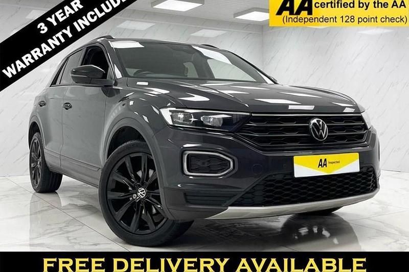 Grey Used 2021 VW T-Roc Black Edition SUV | £15,795 (Fair price) - Image 1/1