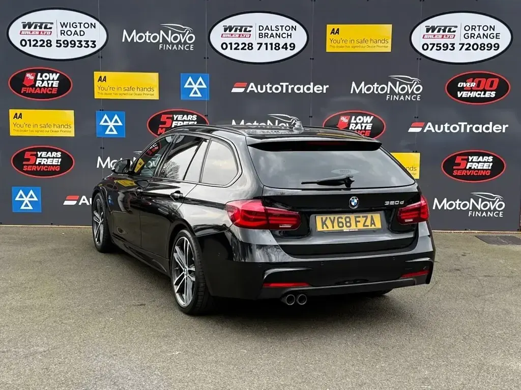 Used BMW 320 M Sport 190 HP (139 kW) 2018 Black Estate