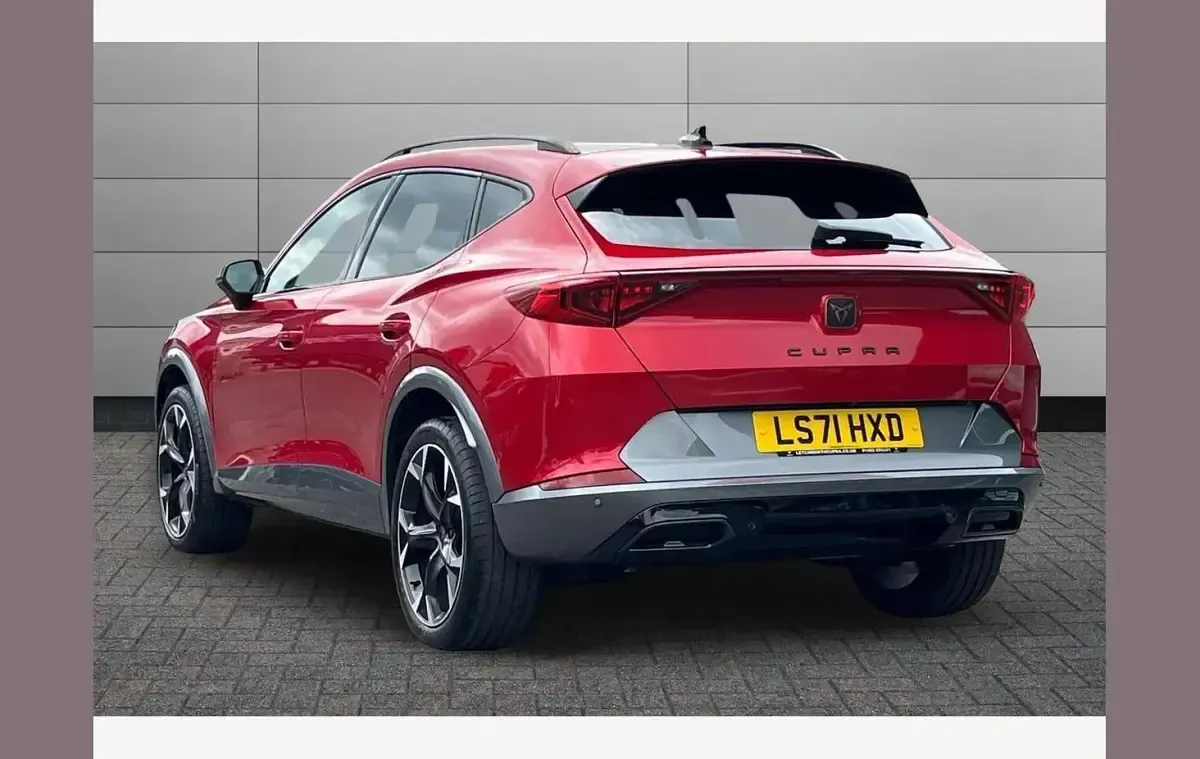 Used Cupra Formentor 150 HP (110 kW) 2021 Red SUV