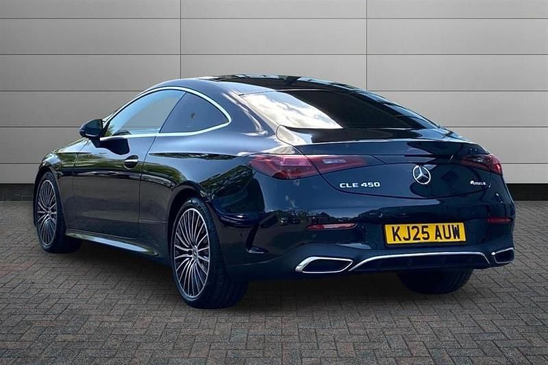Used Mercedes CLE450 AMG Line Premium 381 HP (280 kW) 2025 Obsidian black Coupe