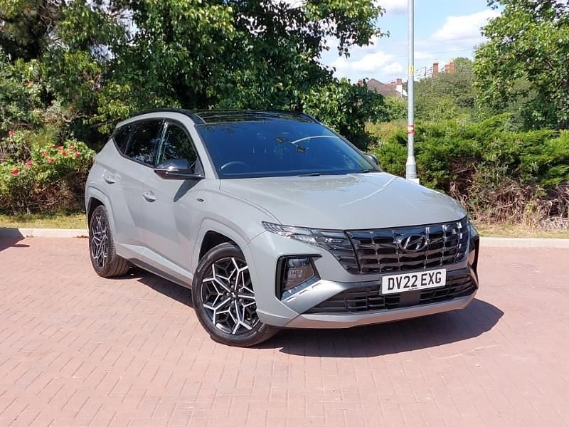 Grey Used 2022 Hyundai Tucson N Line SUV | £23,998 (Expensive) - Image 1/4