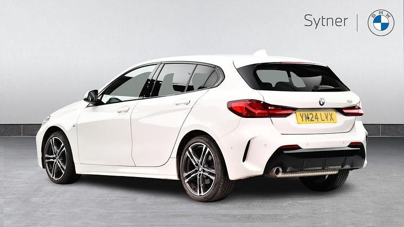 Used BMW 118 M Sport 134 HP (98 kW) 2024 White Hatchback